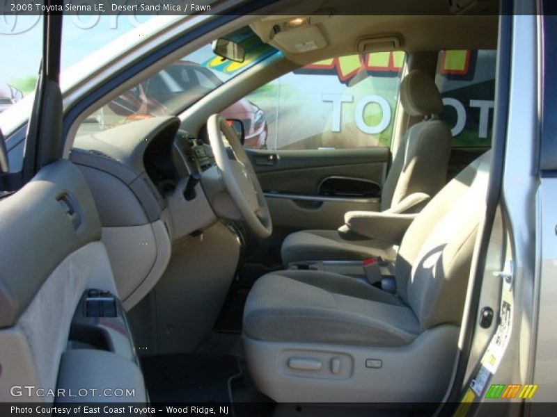 Desert Sand Mica / Fawn 2008 Toyota Sienna LE