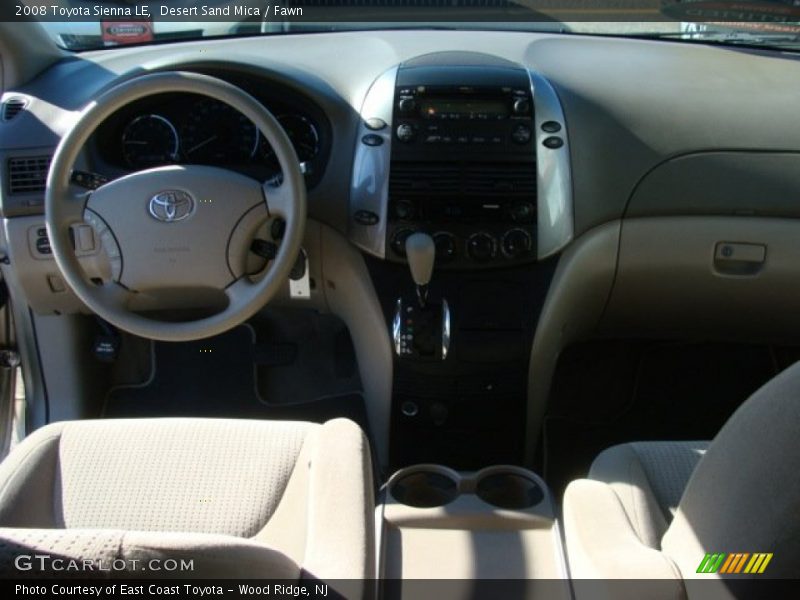 Desert Sand Mica / Fawn 2008 Toyota Sienna LE