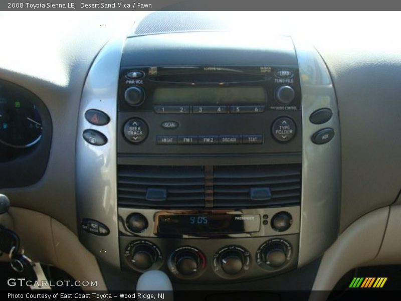 Desert Sand Mica / Fawn 2008 Toyota Sienna LE