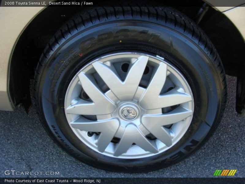 Desert Sand Mica / Fawn 2008 Toyota Sienna LE