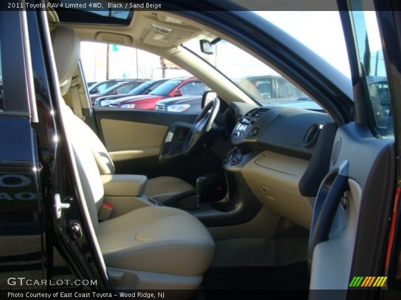 Black / Sand Beige 2011 Toyota RAV4 Limited 4WD