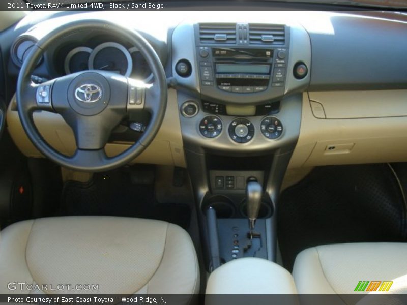Black / Sand Beige 2011 Toyota RAV4 Limited 4WD