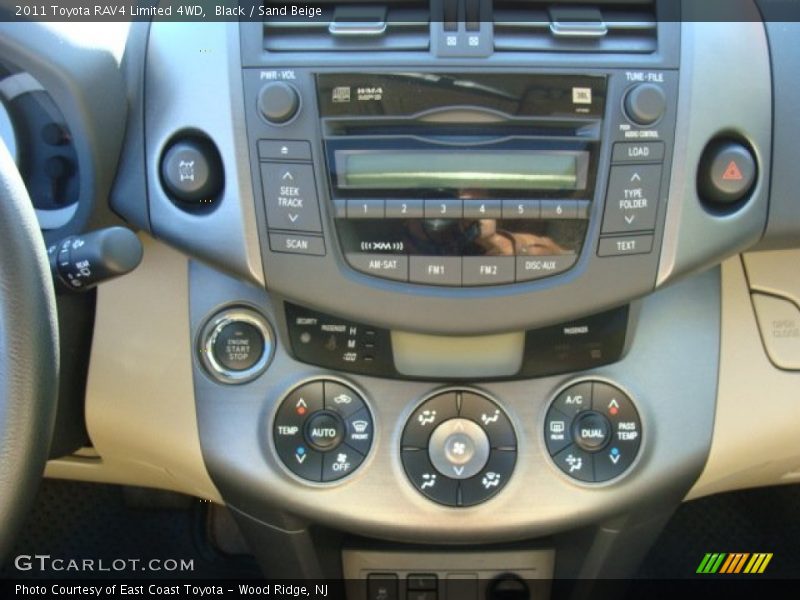 Black / Sand Beige 2011 Toyota RAV4 Limited 4WD