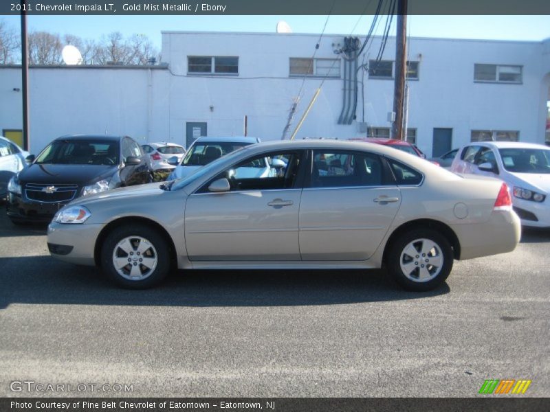 Gold Mist Metallic / Ebony 2011 Chevrolet Impala LT