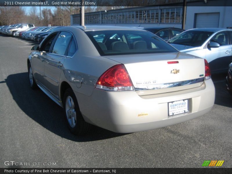 Gold Mist Metallic / Ebony 2011 Chevrolet Impala LT