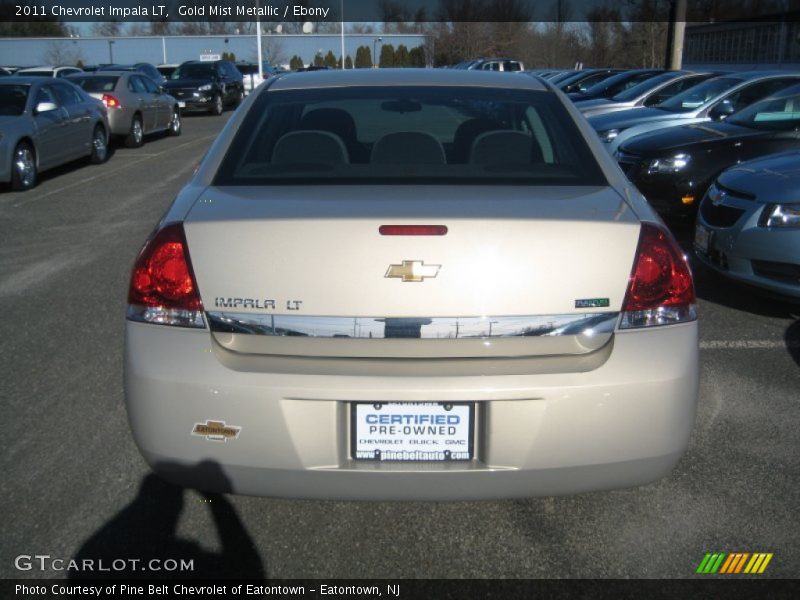 Gold Mist Metallic / Ebony 2011 Chevrolet Impala LT