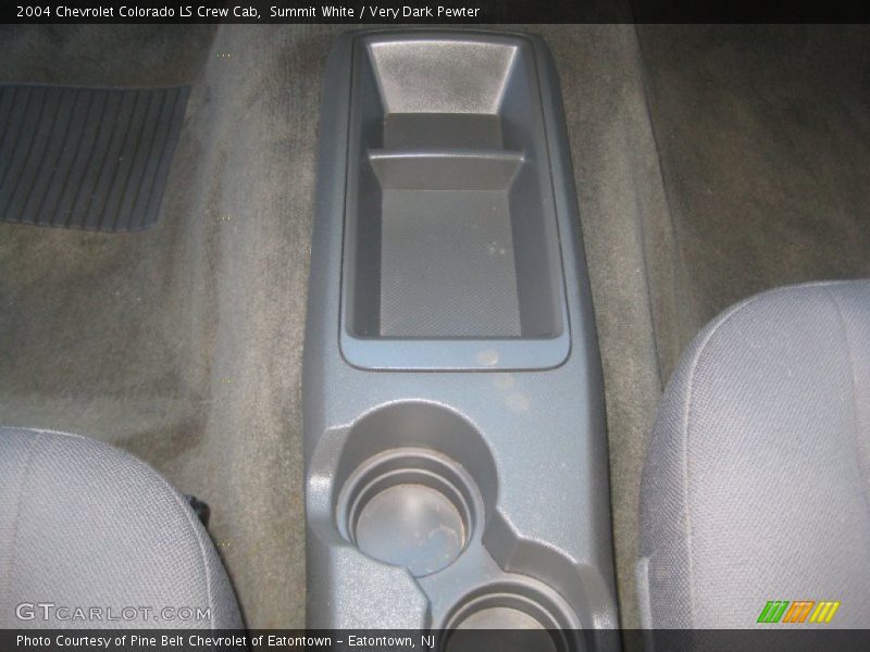 Summit White / Very Dark Pewter 2004 Chevrolet Colorado LS Crew Cab