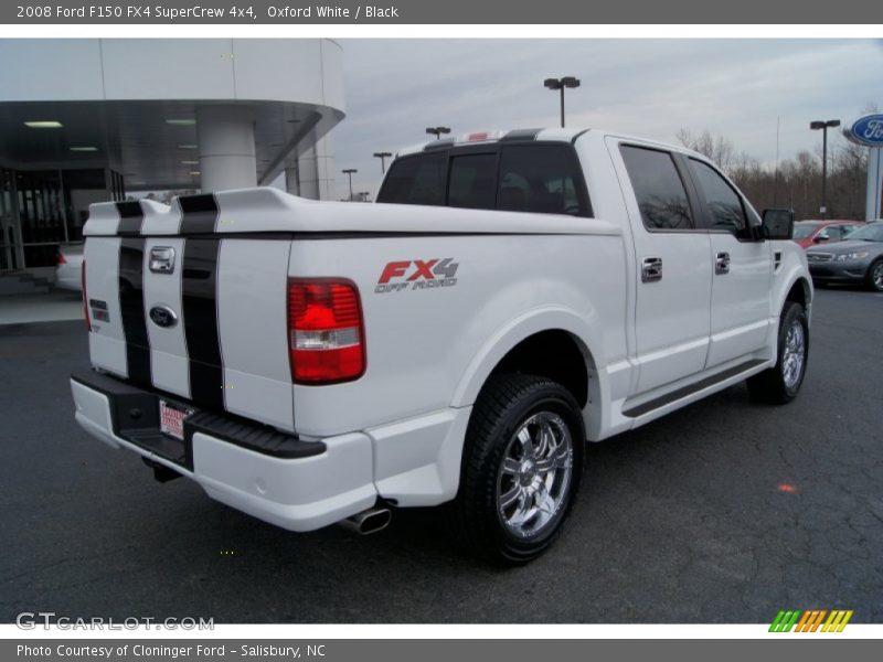 Oxford White / Black 2008 Ford F150 FX4 SuperCrew 4x4