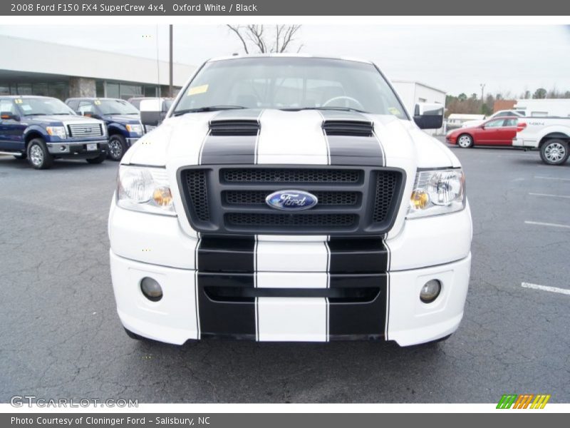 Oxford White / Black 2008 Ford F150 FX4 SuperCrew 4x4