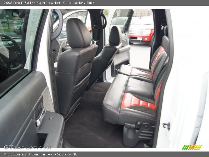 Oxford White / Black 2008 Ford F150 FX4 SuperCrew 4x4