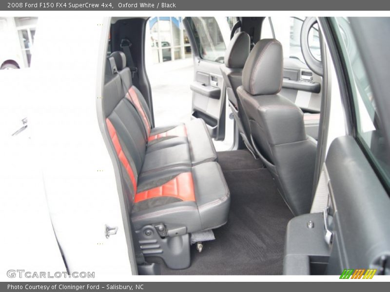 Oxford White / Black 2008 Ford F150 FX4 SuperCrew 4x4