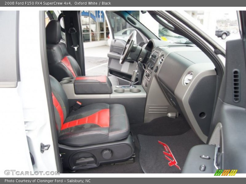 Oxford White / Black 2008 Ford F150 FX4 SuperCrew 4x4