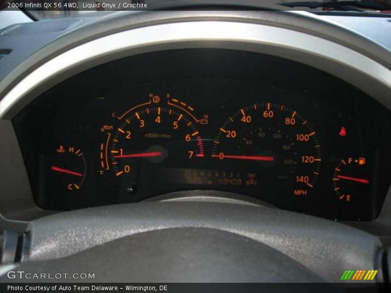 Liquid Onyx / Graphite 2006 Infiniti QX 56 4WD