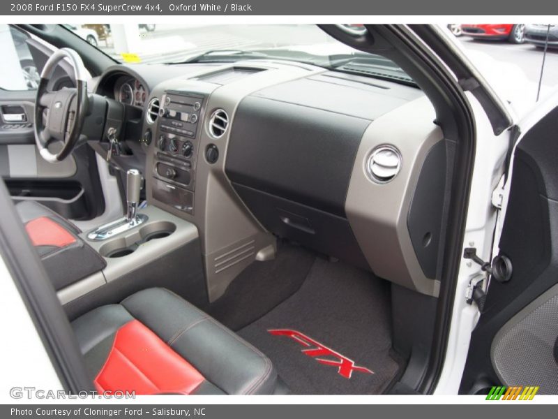 Oxford White / Black 2008 Ford F150 FX4 SuperCrew 4x4