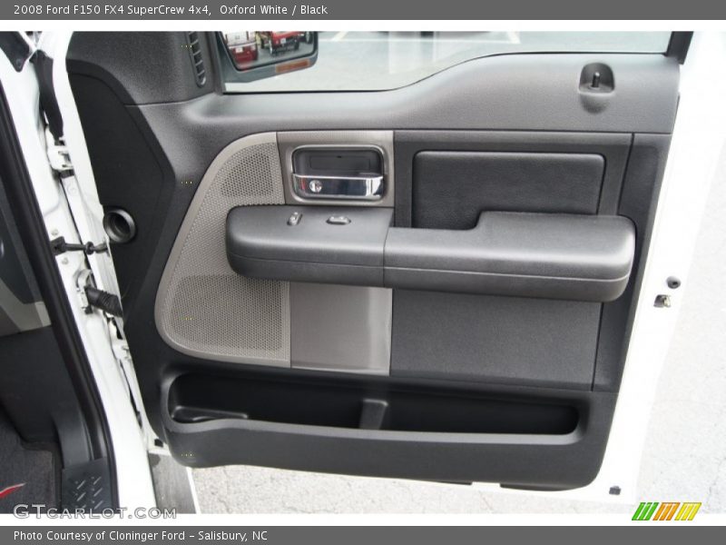 Oxford White / Black 2008 Ford F150 FX4 SuperCrew 4x4