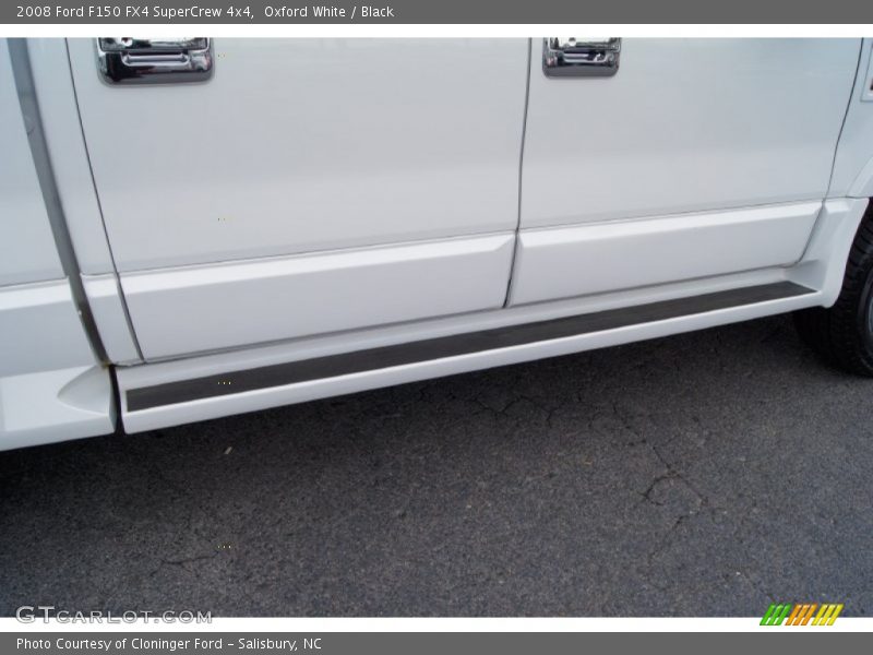 Oxford White / Black 2008 Ford F150 FX4 SuperCrew 4x4