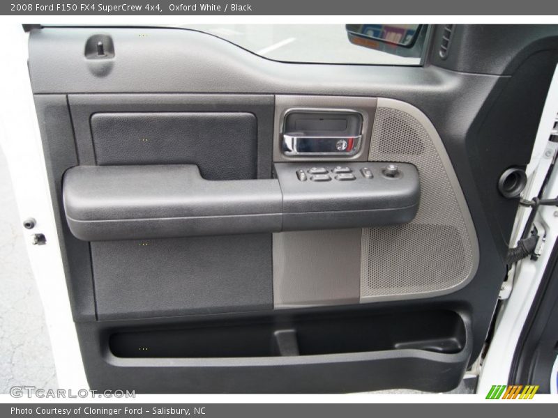 Oxford White / Black 2008 Ford F150 FX4 SuperCrew 4x4