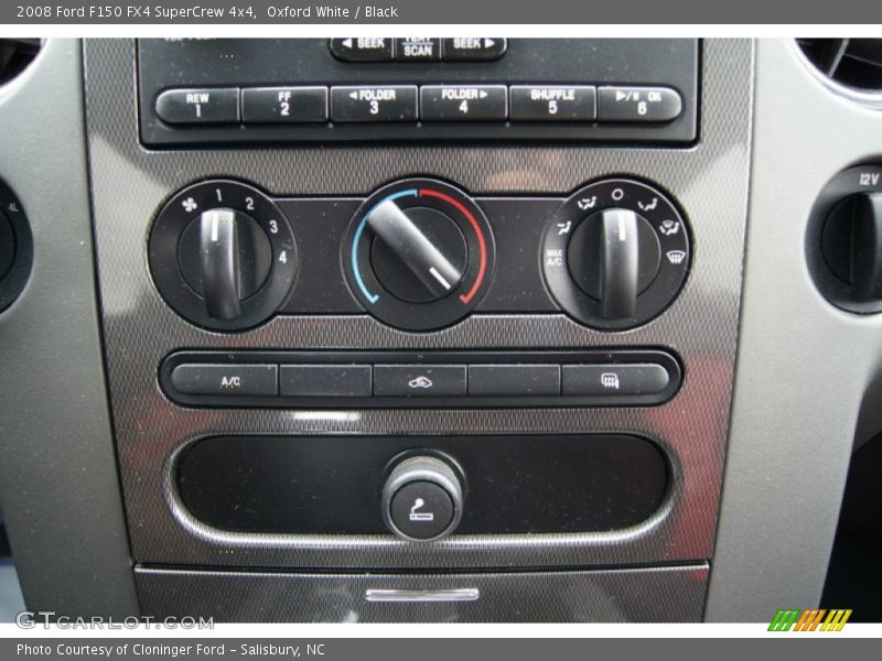 Controls of 2008 F150 FX4 SuperCrew 4x4