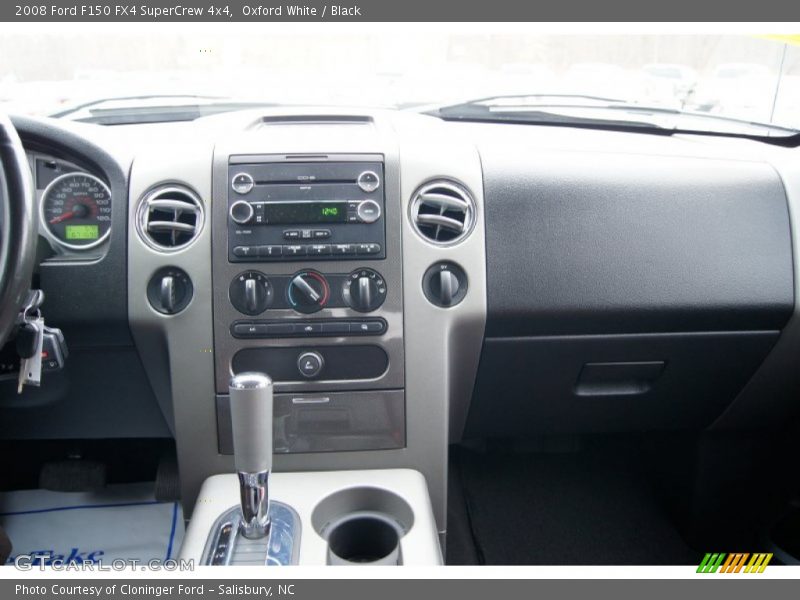 Oxford White / Black 2008 Ford F150 FX4 SuperCrew 4x4