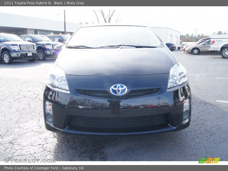 Black / Misty Gray 2011 Toyota Prius Hybrid III