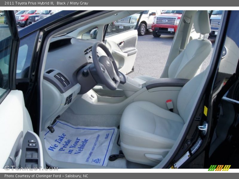 Black / Misty Gray 2011 Toyota Prius Hybrid III