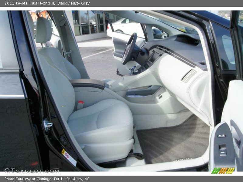 Black / Misty Gray 2011 Toyota Prius Hybrid III