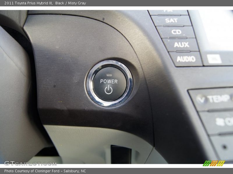 Black / Misty Gray 2011 Toyota Prius Hybrid III
