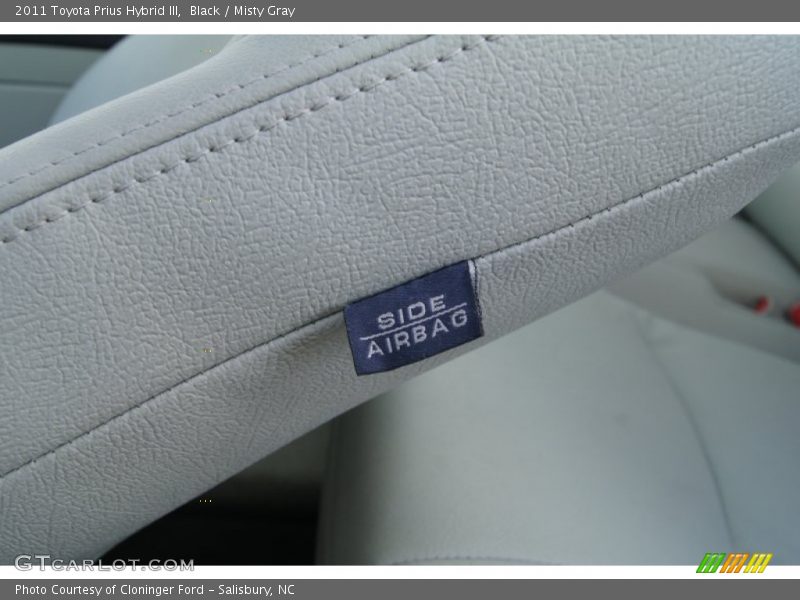 Black / Misty Gray 2011 Toyota Prius Hybrid III