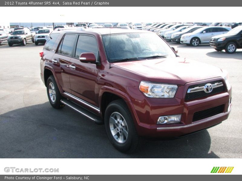Salsa Red Pearl / Graphite 2012 Toyota 4Runner SR5 4x4