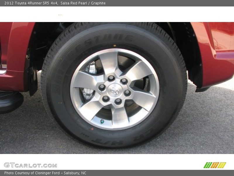 Salsa Red Pearl / Graphite 2012 Toyota 4Runner SR5 4x4
