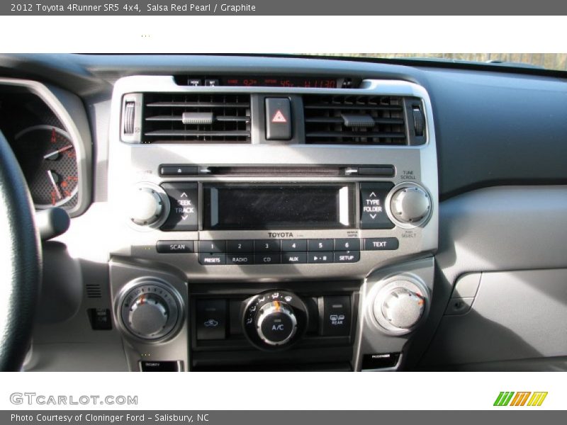 Salsa Red Pearl / Graphite 2012 Toyota 4Runner SR5 4x4