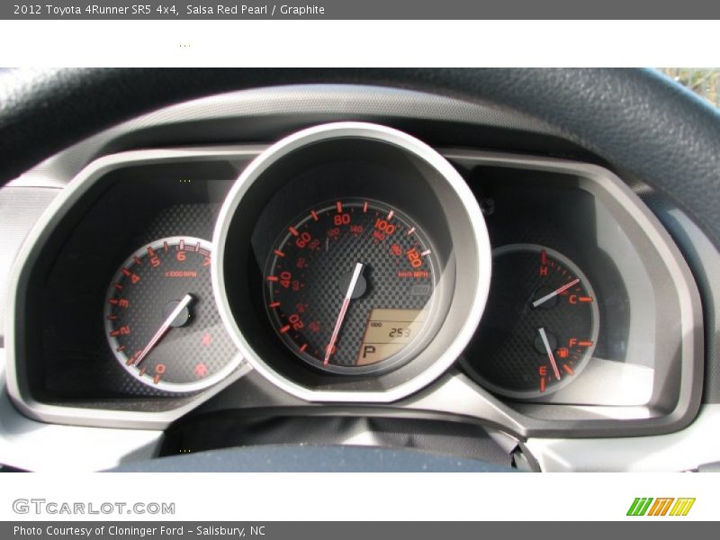 Salsa Red Pearl / Graphite 2012 Toyota 4Runner SR5 4x4