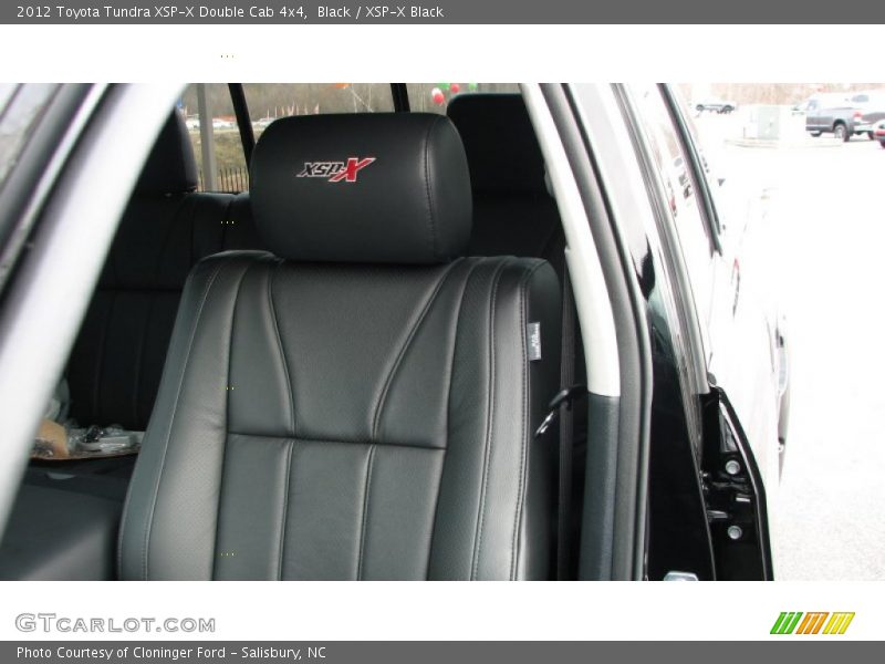  2012 Tundra XSP-X Double Cab 4x4 XSP-X Black Interior
