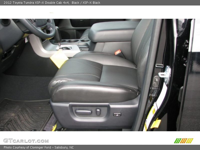  2012 Tundra XSP-X Double Cab 4x4 XSP-X Black Interior