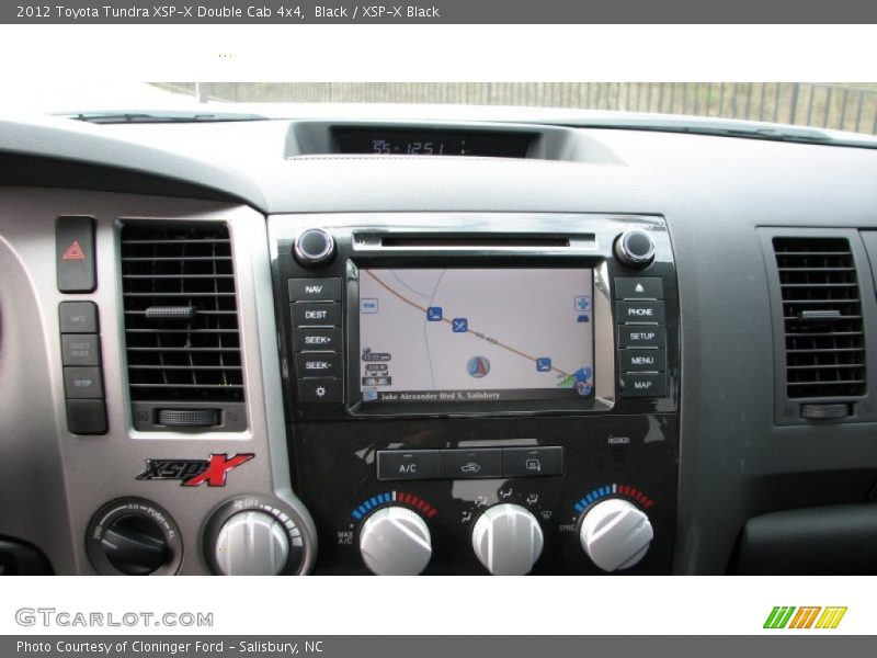 Navigation of 2012 Tundra XSP-X Double Cab 4x4