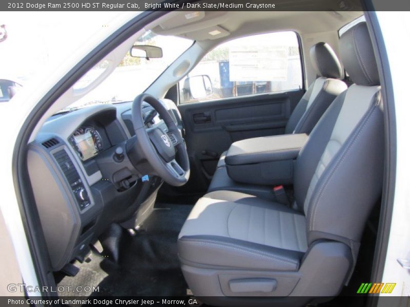  2012 Ram 2500 HD ST Regular Cab Dark Slate/Medium Graystone Interior