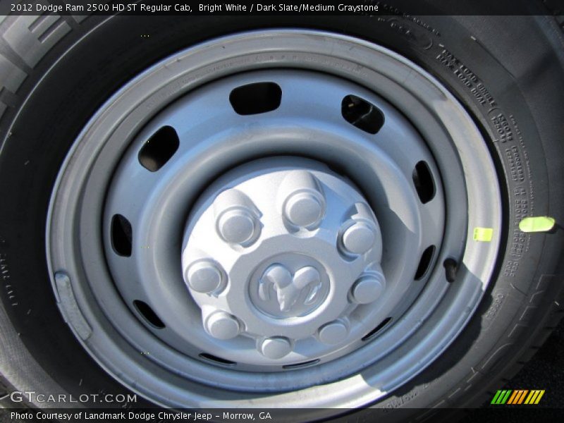 Bright White / Dark Slate/Medium Graystone 2012 Dodge Ram 2500 HD ST Regular Cab