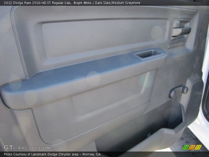 Bright White / Dark Slate/Medium Graystone 2012 Dodge Ram 2500 HD ST Regular Cab