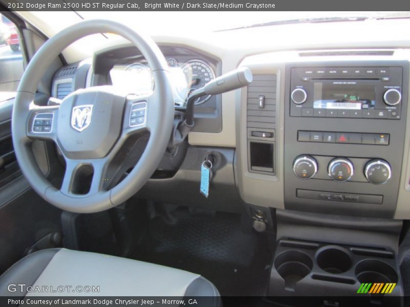 Bright White / Dark Slate/Medium Graystone 2012 Dodge Ram 2500 HD ST Regular Cab