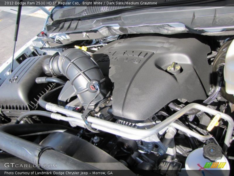Bright White / Dark Slate/Medium Graystone 2012 Dodge Ram 2500 HD ST Regular Cab
