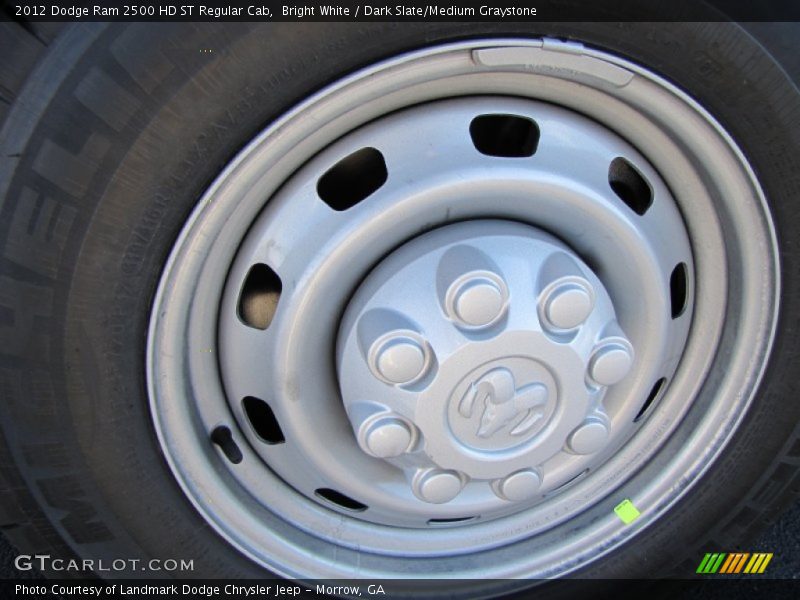Bright White / Dark Slate/Medium Graystone 2012 Dodge Ram 2500 HD ST Regular Cab