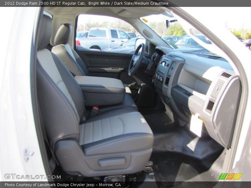 Bright White / Dark Slate/Medium Graystone 2012 Dodge Ram 2500 HD ST Regular Cab
