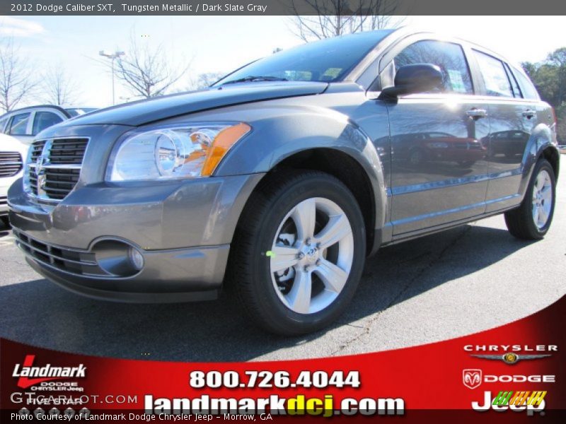 Tungsten Metallic / Dark Slate Gray 2012 Dodge Caliber SXT