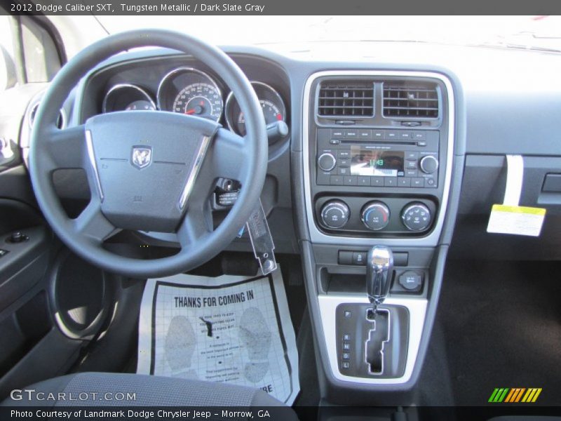 Tungsten Metallic / Dark Slate Gray 2012 Dodge Caliber SXT