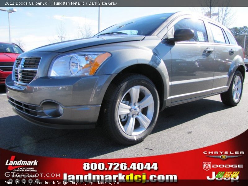 Tungsten Metallic / Dark Slate Gray 2012 Dodge Caliber SXT