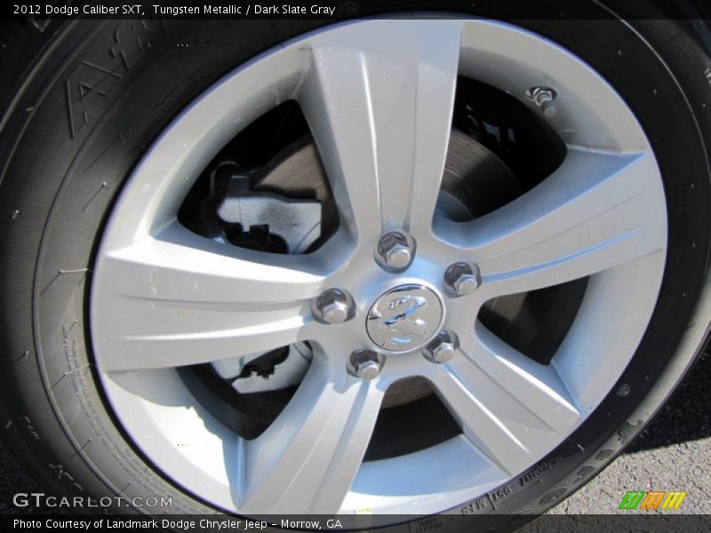 Tungsten Metallic / Dark Slate Gray 2012 Dodge Caliber SXT