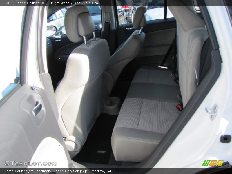 Bright White / Dark Slate Gray 2012 Dodge Caliber SXT