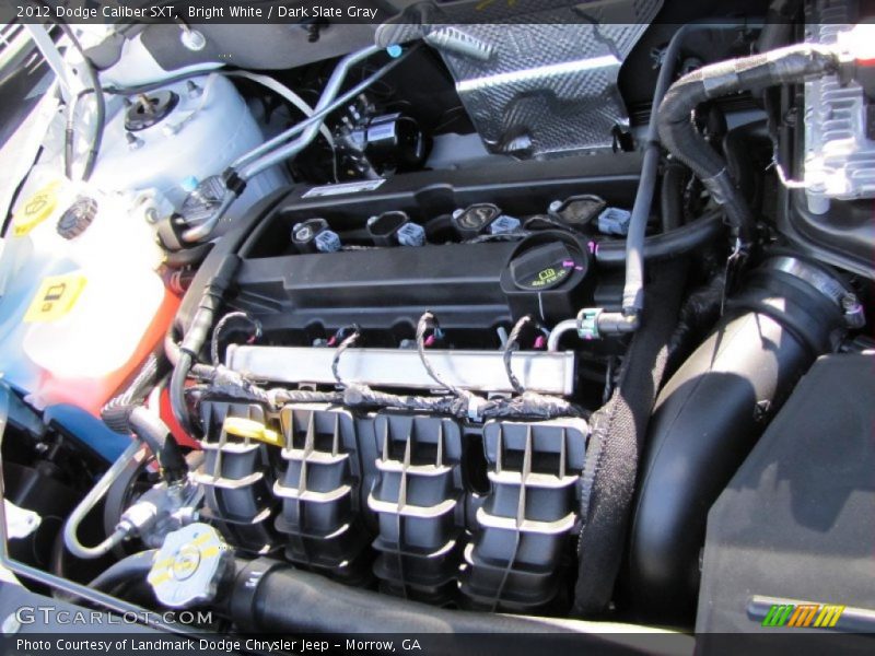 Bright White / Dark Slate Gray 2012 Dodge Caliber SXT
