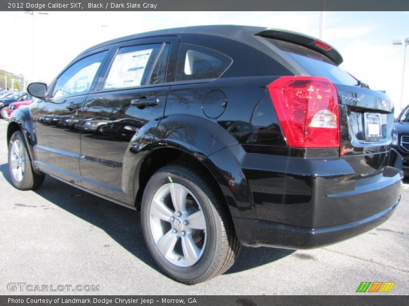 Black / Dark Slate Gray 2012 Dodge Caliber SXT