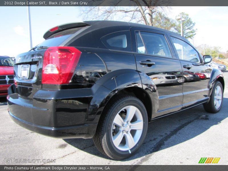 Black / Dark Slate Gray 2012 Dodge Caliber SXT